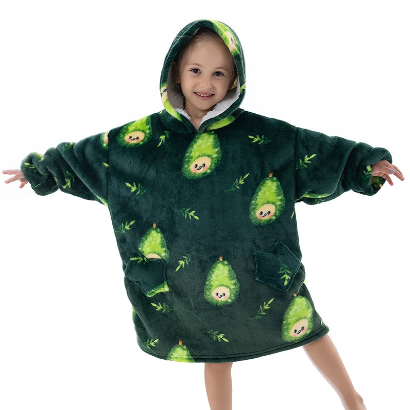 Oversized Wearable Blanket Hoodie - Family pack