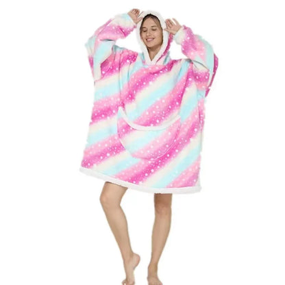 Oversized Wearable Blanket Hoodie - Family pack