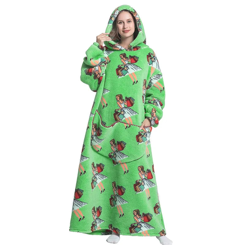 Oversized Premium Quality Blanket Hoodie - Unisex