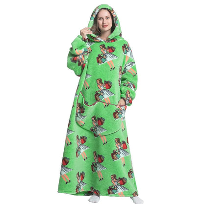Oversized Premium Quality Blanket Hoodie - Unisex
