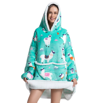 Oversized Wearable Blanket Hoodie - Family pack