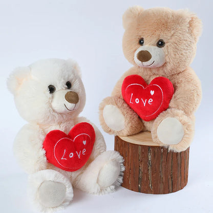 Cute Colorful Bow Tie Bear Doll
