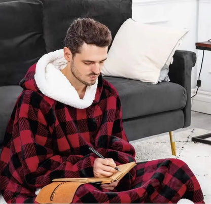 180cm Long Blanket Hoodies - Couple Version