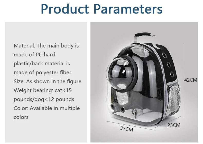 SNUGWEAR Cat Carrying Breathable Backpack