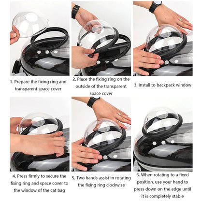 SNUGWEAR Cat Carrying Breathable Backpack