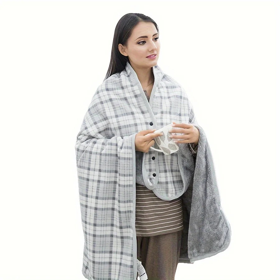 Wearable Shawl Blanket for Girls