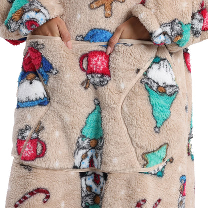 Premium quality Wearable Blanket Hoodie