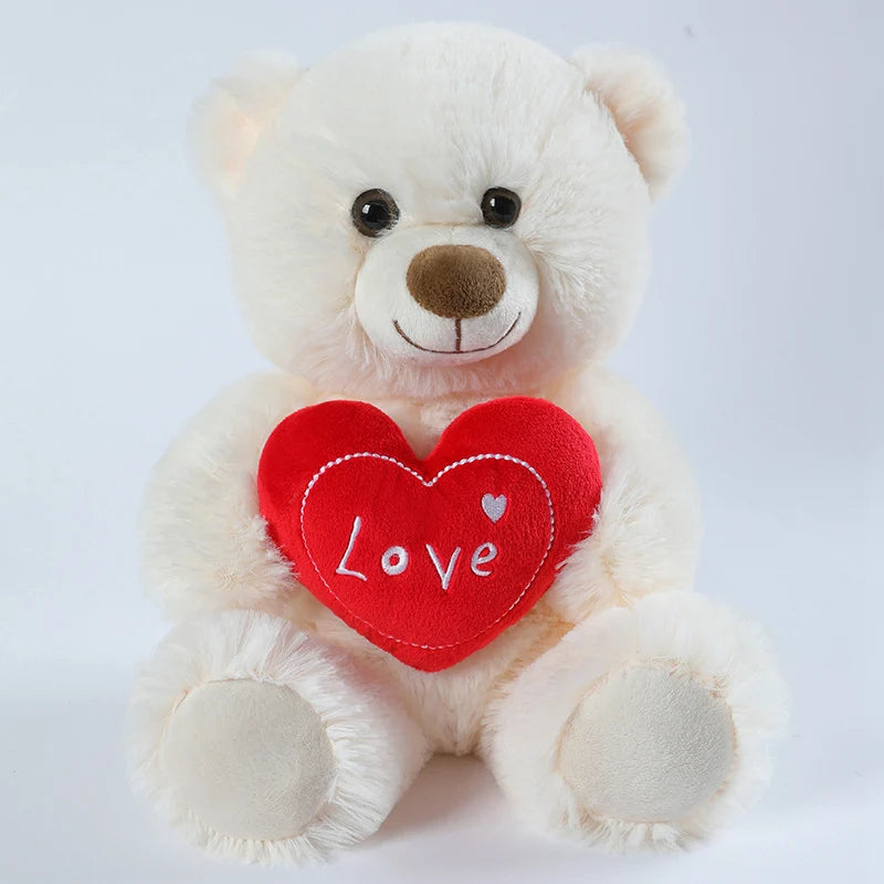 Cute Colorful Bow Tie Bear Doll