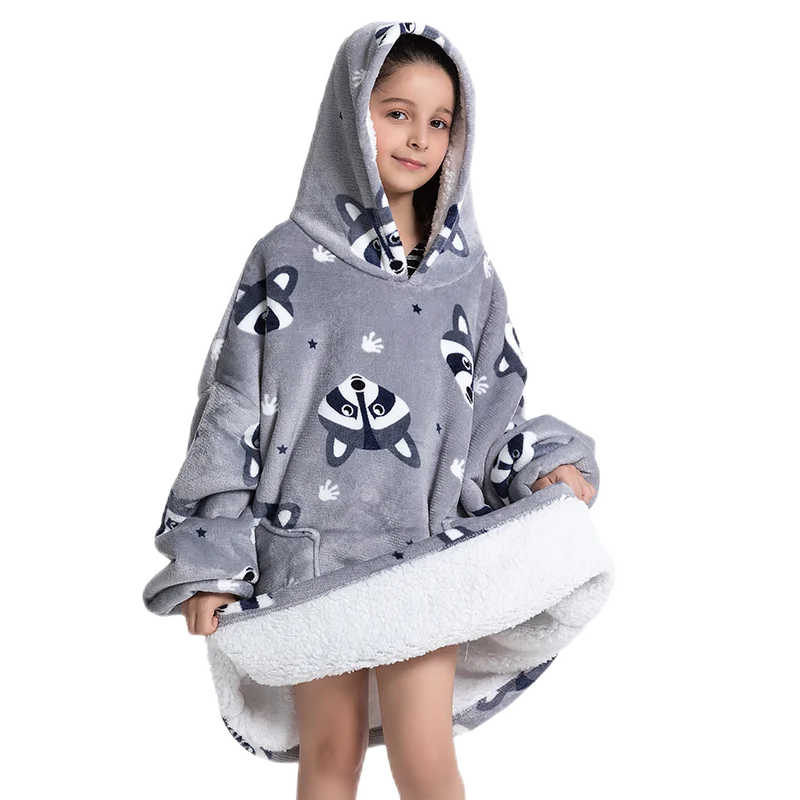 Oversized Wearable Blanket Hoodie - Family pack