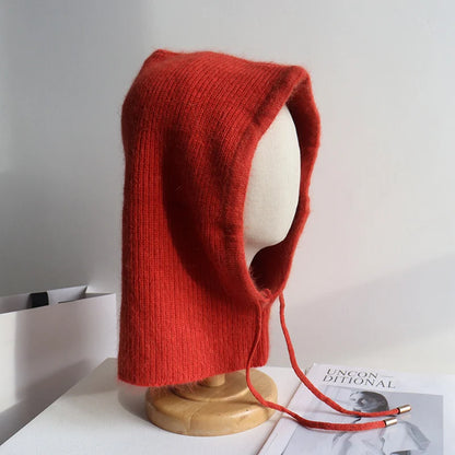 SNUGWEAR Rabbit Fur Knitted Scarf