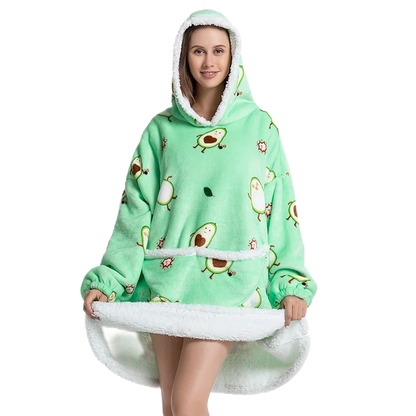 Oversized Wearable Blanket Hoodie - Family pack
