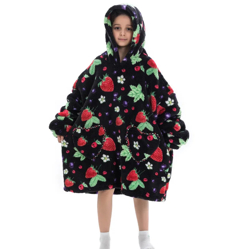Snugwear Oversized Blanket Hoodie for Kids