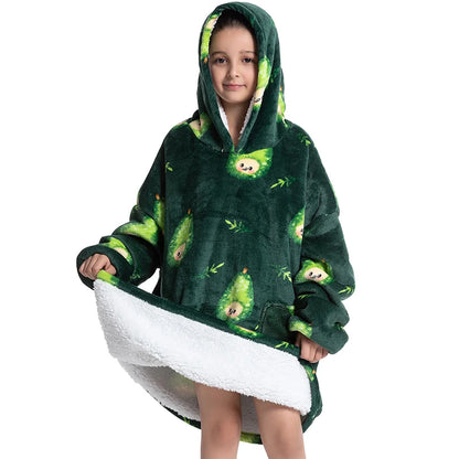 Oversized Wearable Blanket Hoodie - Family pack