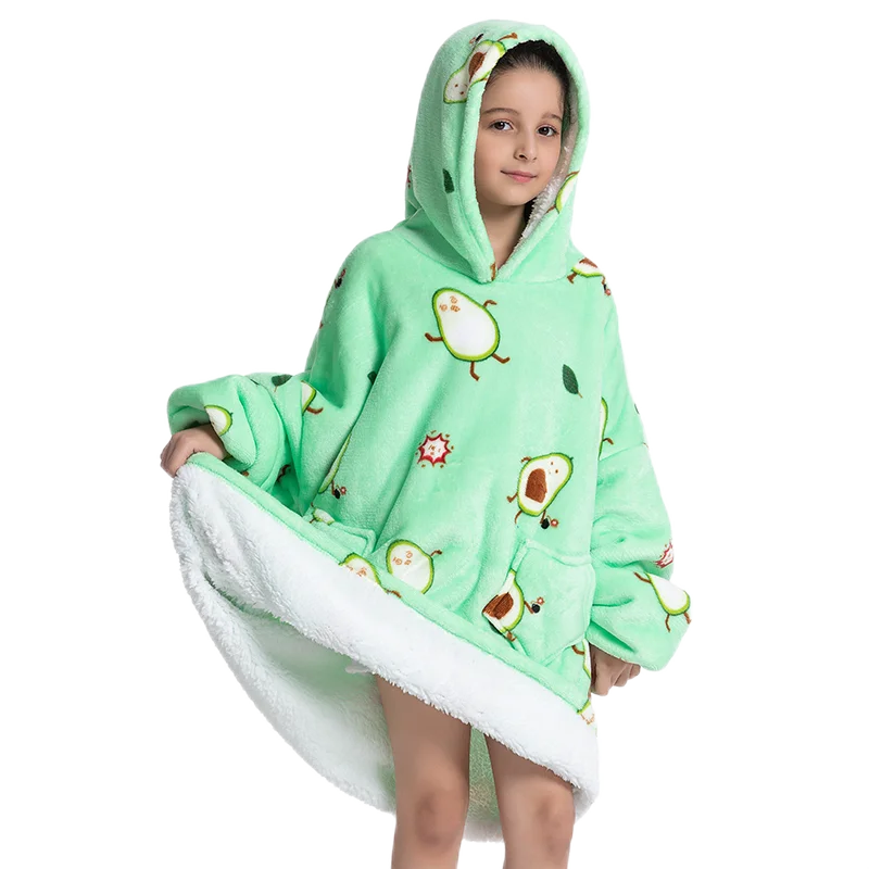 Oversized Wearable Blanket Hoodie - Family pack