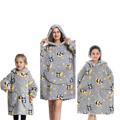 Wearable Blanket Hoddie - Family package