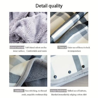 Wearable Shawl Blanket for Girls