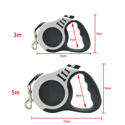 SNUGWEAR Automatic Retractable Strong Nylon Dog Leash