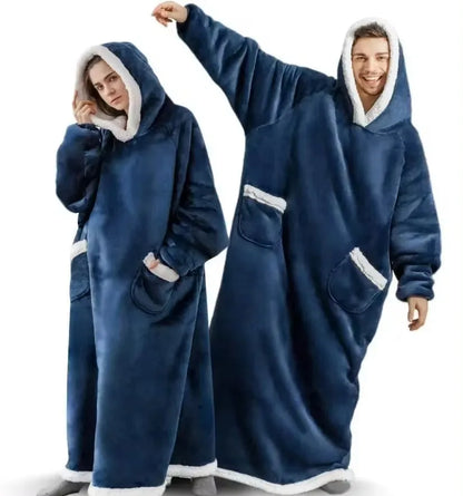 180cm Long Blanket Hoodies - Couple Version