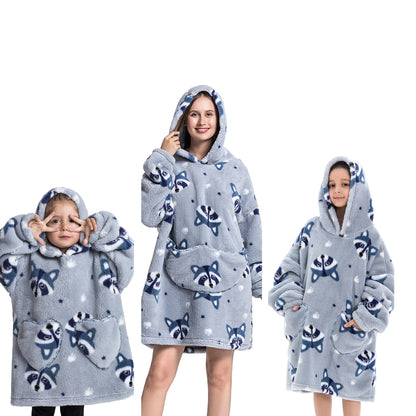Wearable Blanket Hoddie - Family package