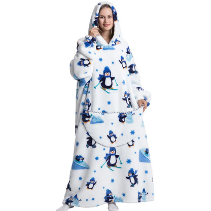 Oversized Premium Quality Blanket Hoodie - Unisex
