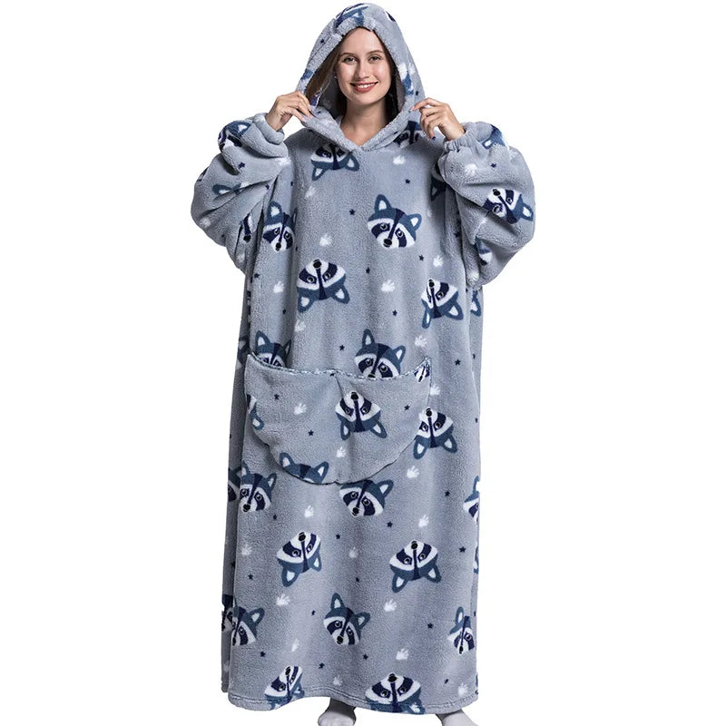 Oversized Premium Quality Blanket Hoodie - Unisex