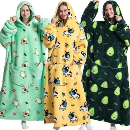 Oversized Premium Quality Blanket Hoodie - Unisex