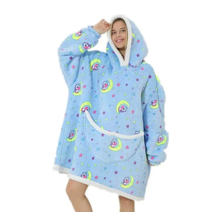 Oversized Wearable Blanket Hoodie - Family pack