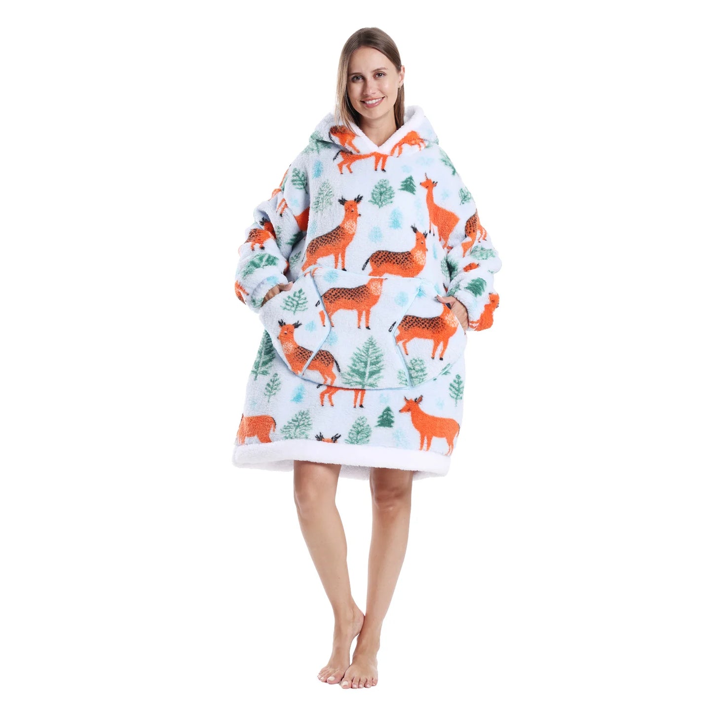 Premium quality Wearable Blanket Hoodie