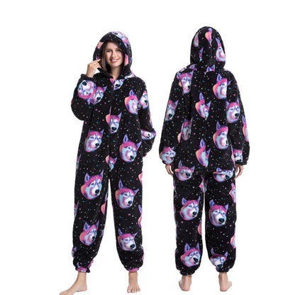 Multi Design printed  One Piece Pajamas