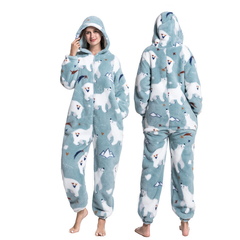 Multi Design printed  One Piece Pajamas