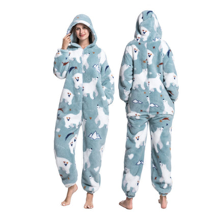 Multi Design printed  One Piece Pajamas