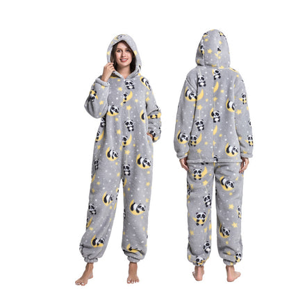 Multi Design printed  One Piece Pajamas