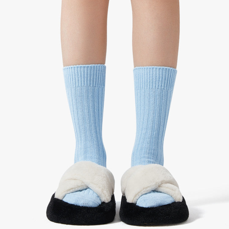 Echo Warm Panda Black Home Slipper