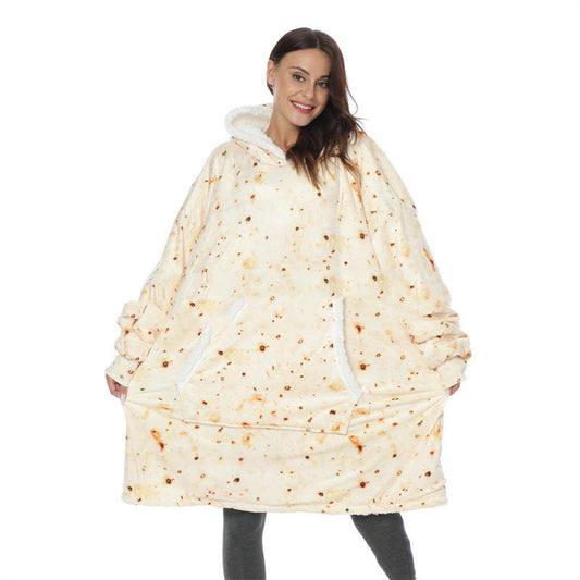Extra Warm Wearable Blanket Hoodie