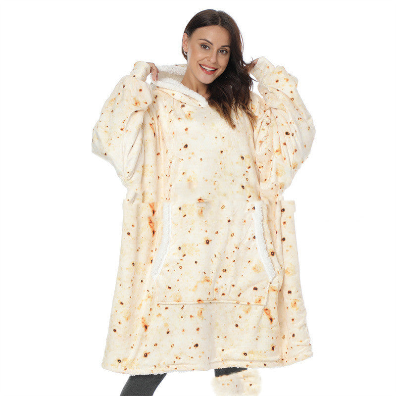 Extra Warm Wearable Blanket Hoodie