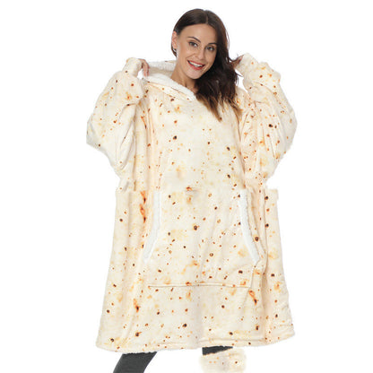 Extra Warm Wearable Blanket Hoodie