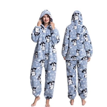 Multi Design printed  One Piece Pajamas